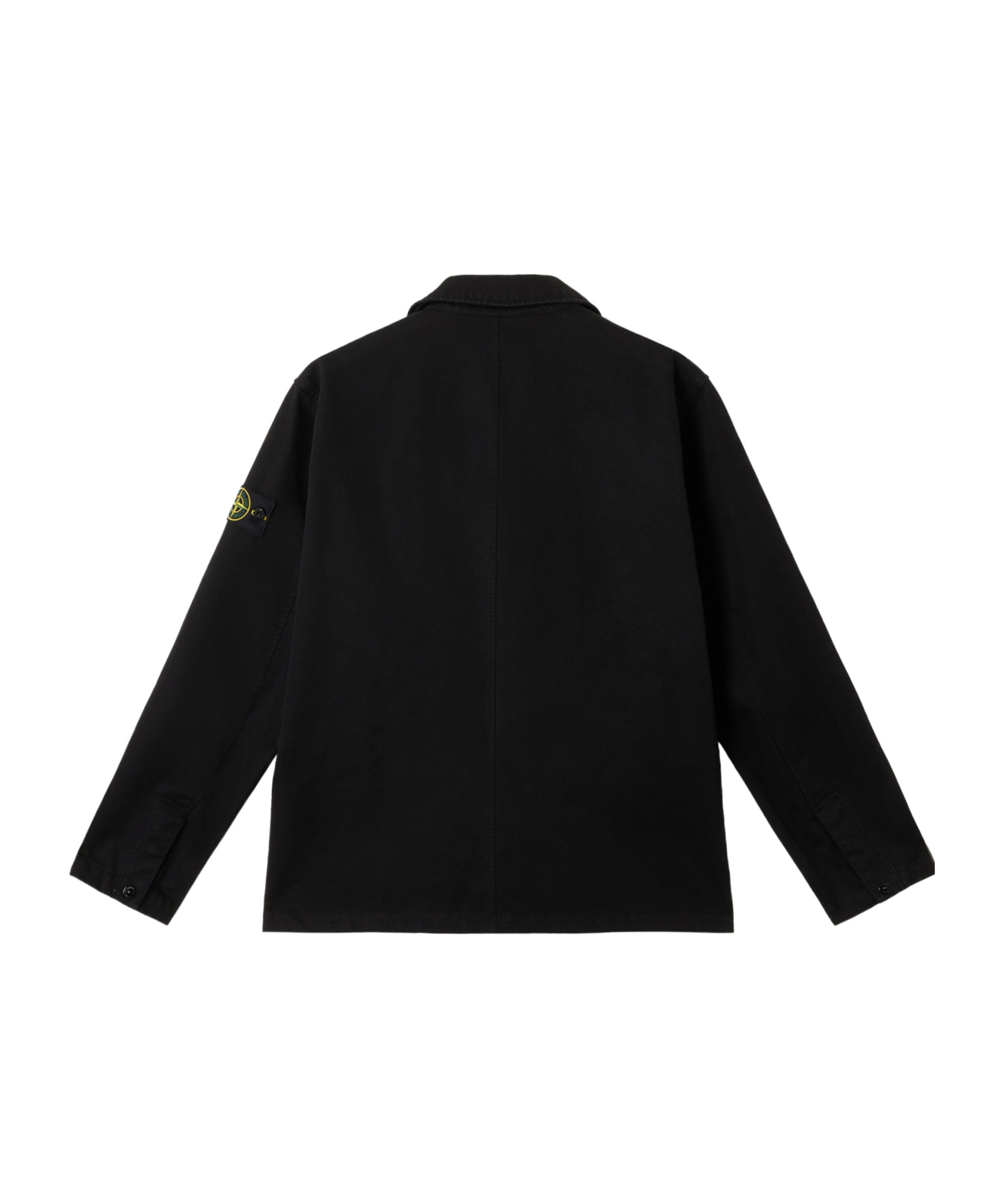 Stone Island Windproof Suit Coat In Black