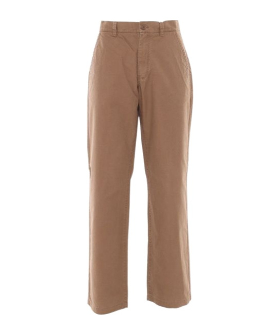 Aspesi Relaxed-fit Straight Leg Pants With Classic Button Closure