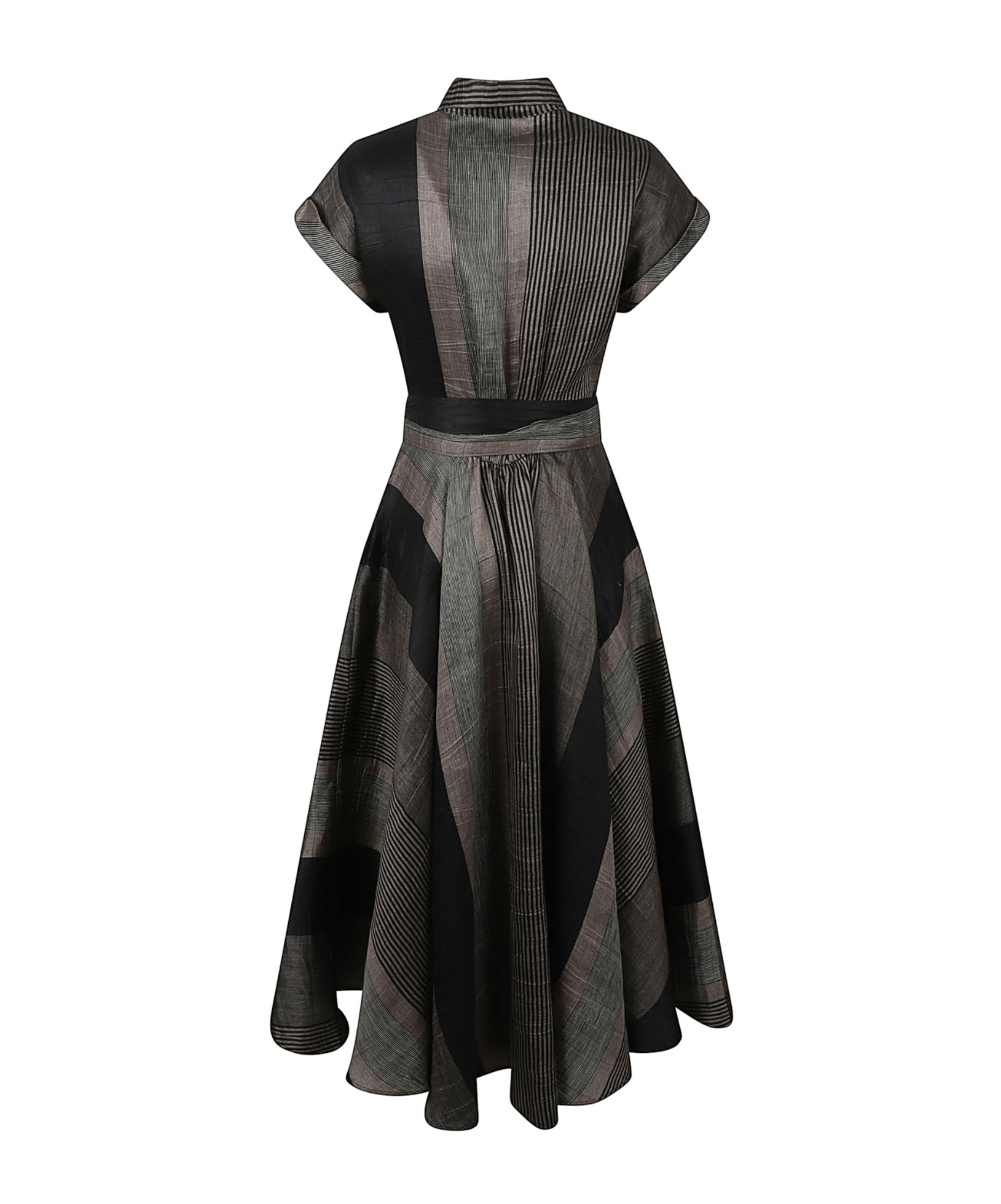Sara Roka Danielle Shirt Dress In Black