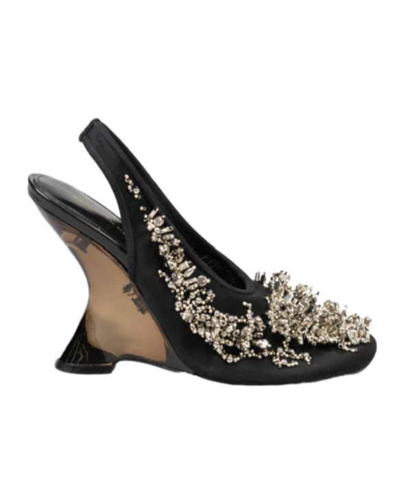Dries Van Noten Slingback High Heel Sandals