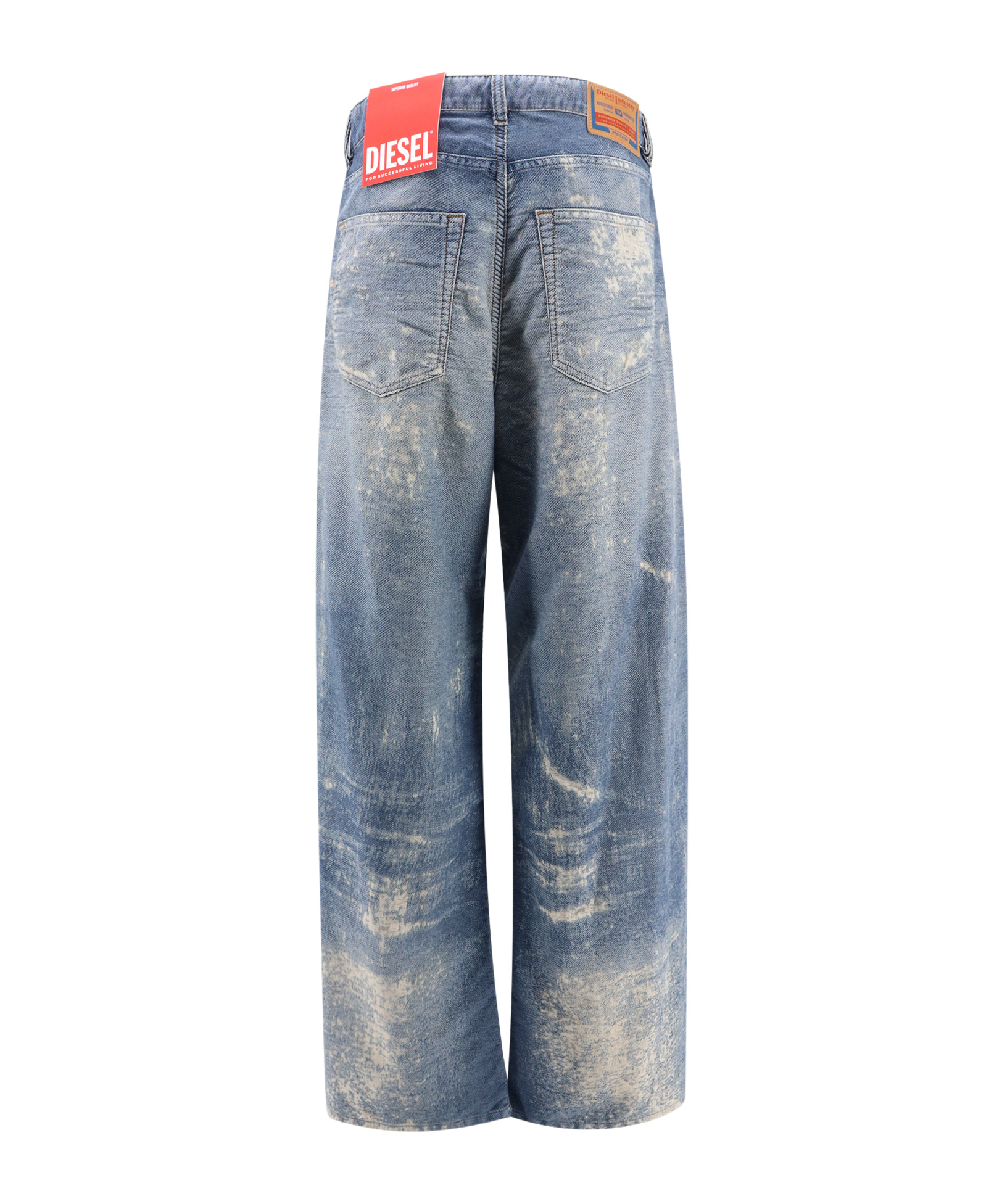Diesel Low Waist Bleached Effect 1996 D-sire Jeans In Gray