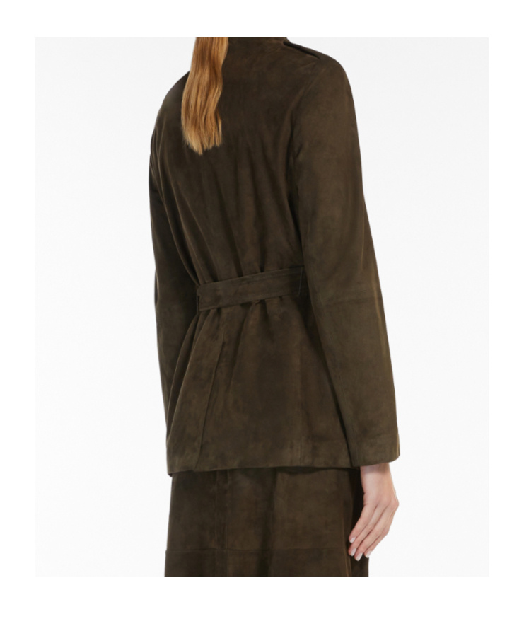 Max Mara Logo Casual Jacket In Black