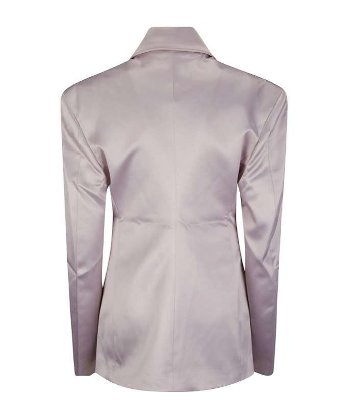 16arlington Lapel Long Sleeve Casual Jacket In Neutral