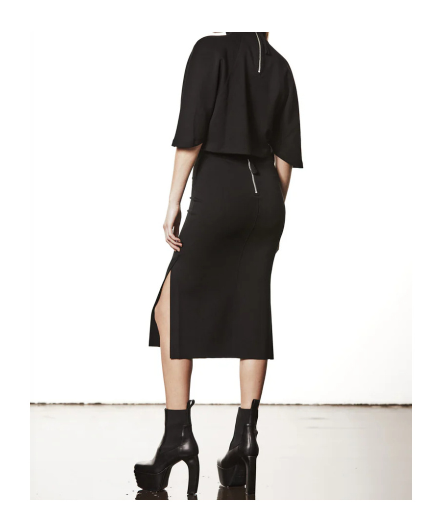 Thom Krom Top A Collo Alto W Ts 575 In Black