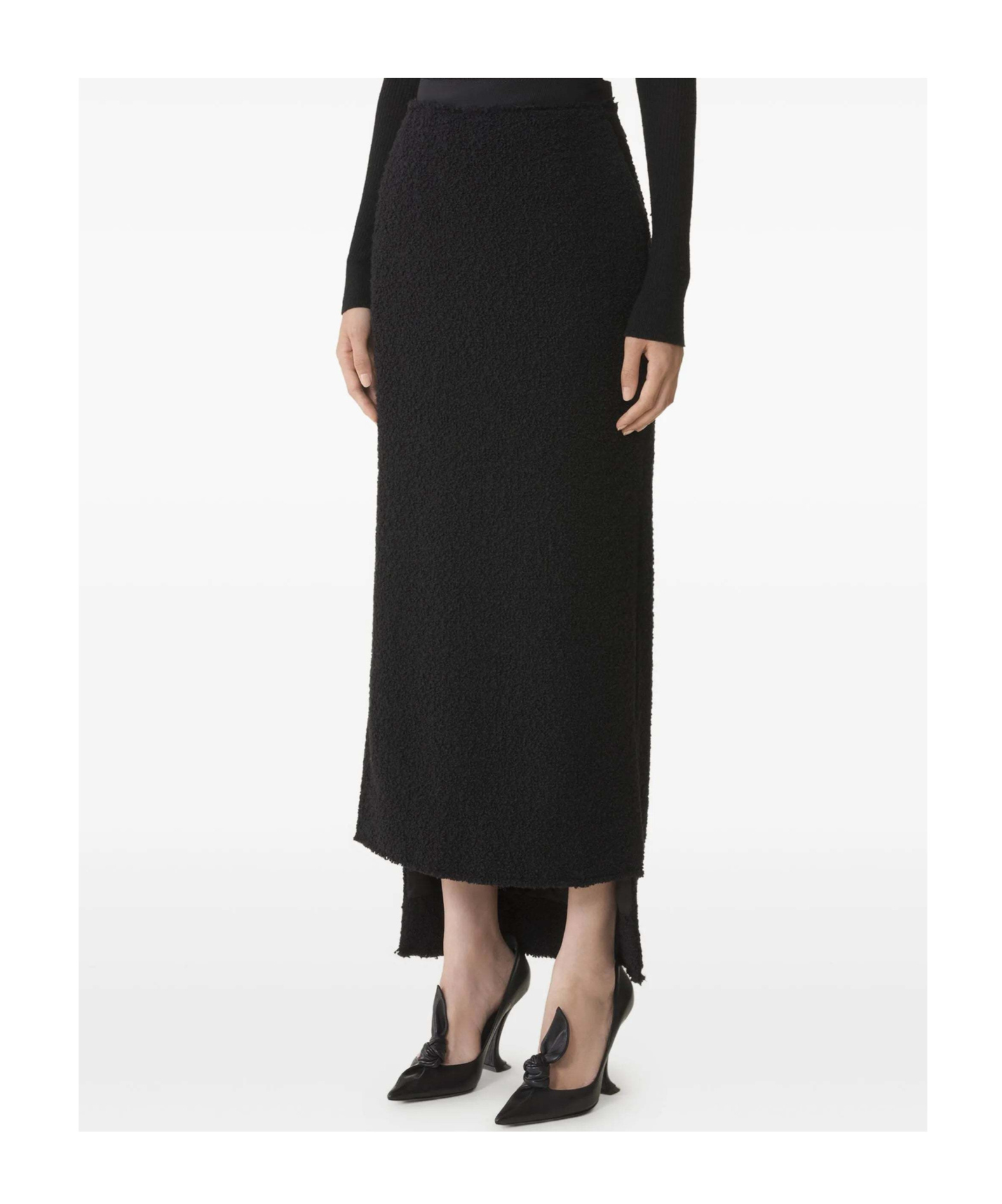 Lanvin High-waisted Skirt In Black