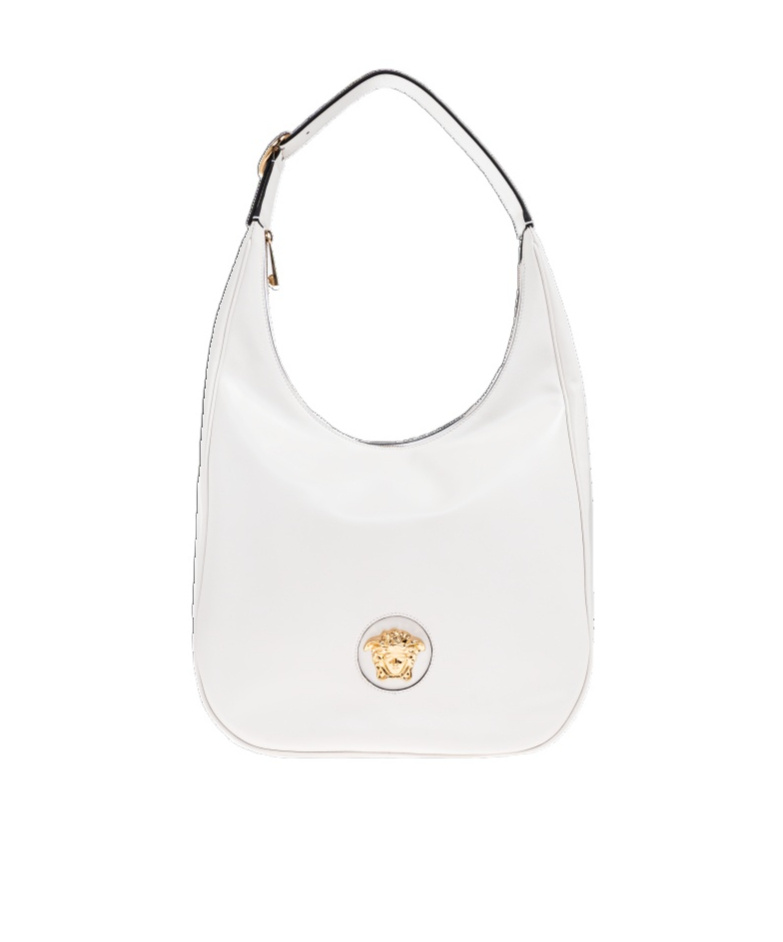 Versace La Medusa Tote Bag In White