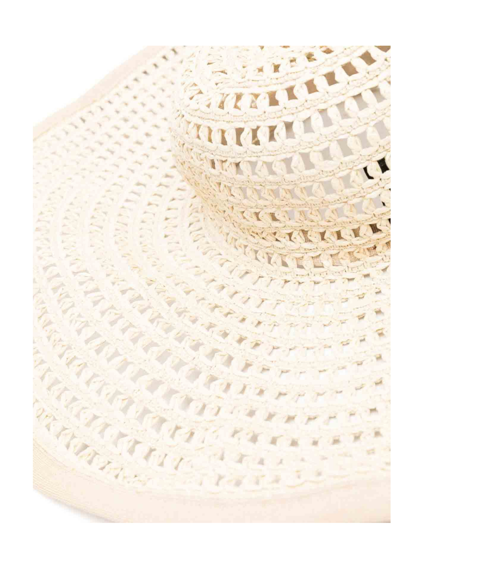 Missoni Crochet Hat In White