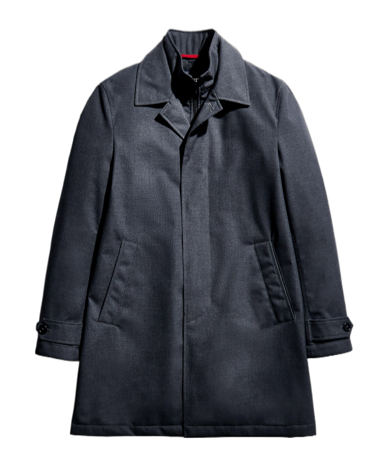 Fay Long-sleeved Windbreaker In Black