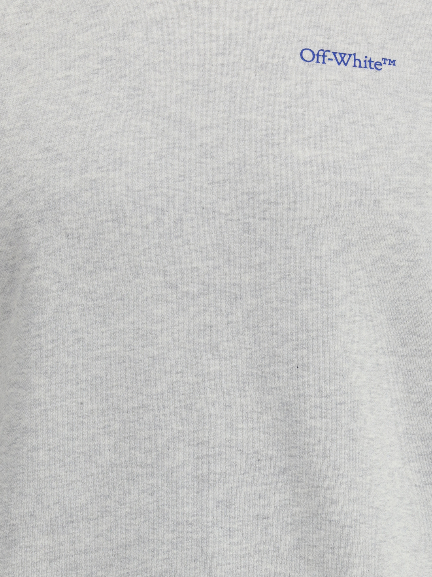 Off-white Scribble Diag Skate Crewneck In Gray