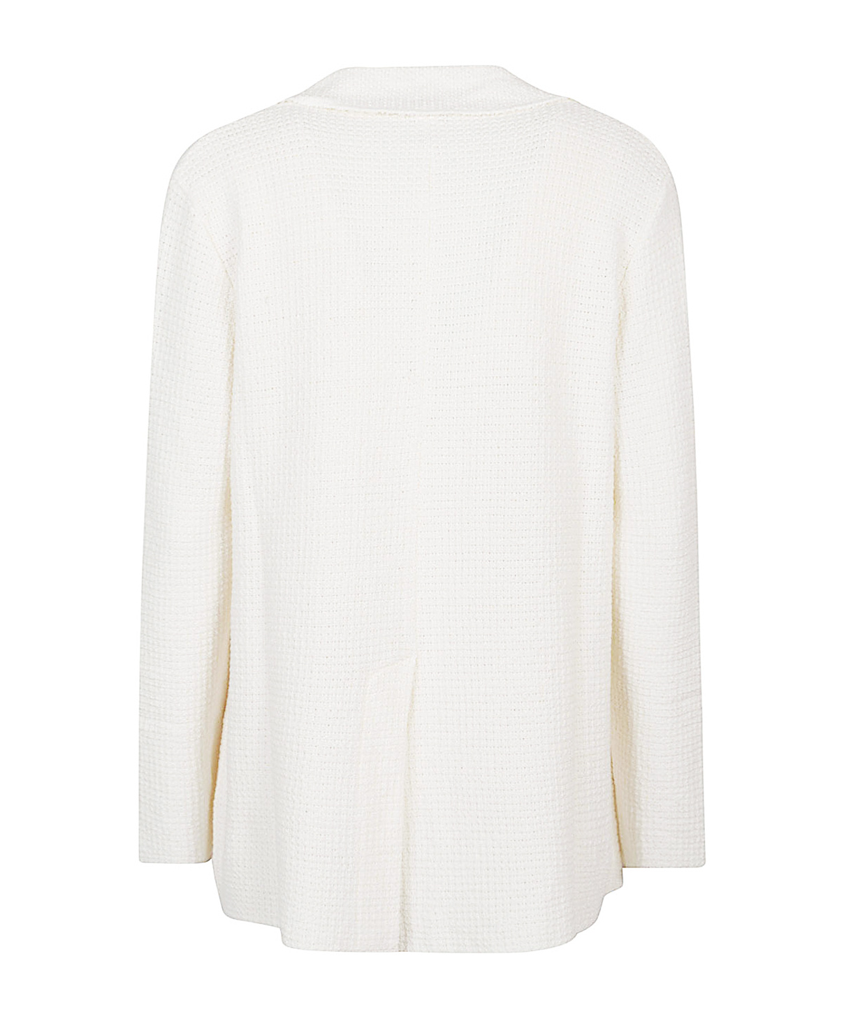 Baserange Long Sleeve Casual Jacket In White