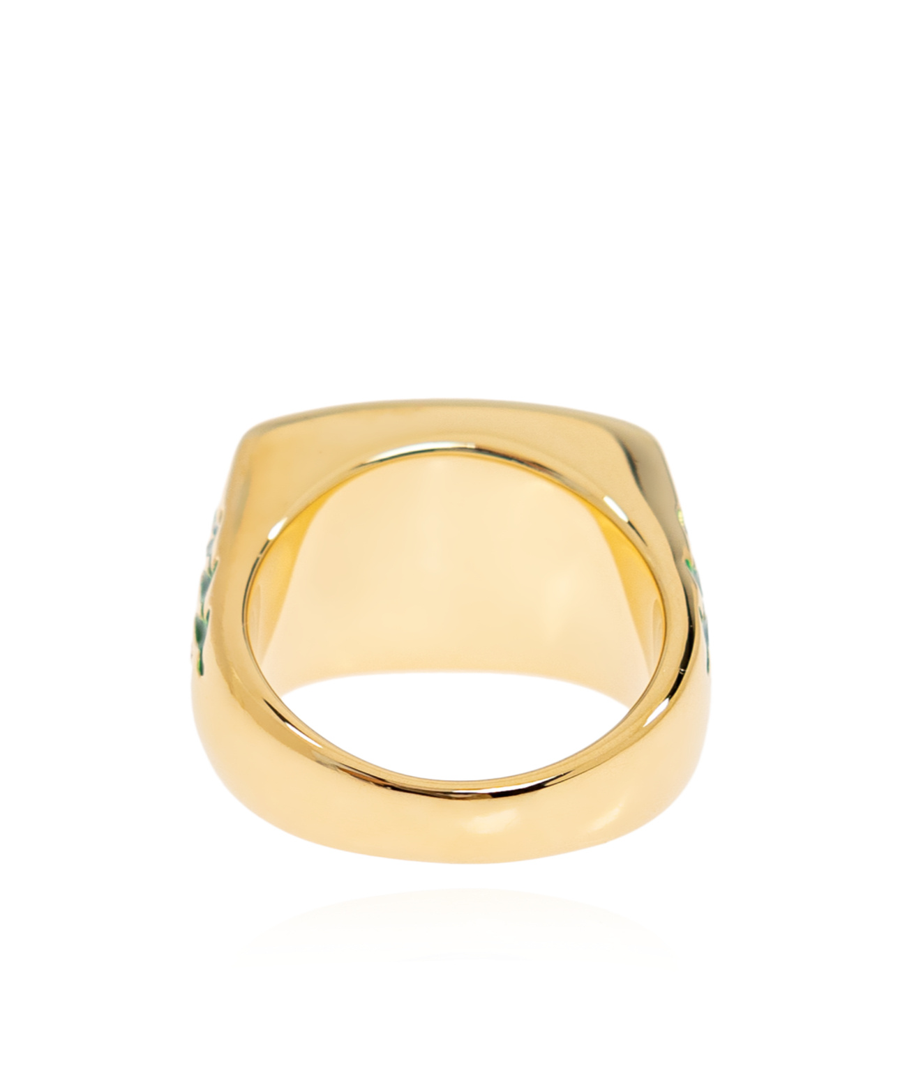 Casablanca Tennis Club Ring In Yellow