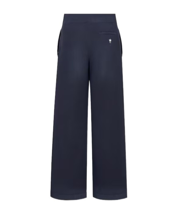 Dior Strap-up Flared Casual Pants In Black