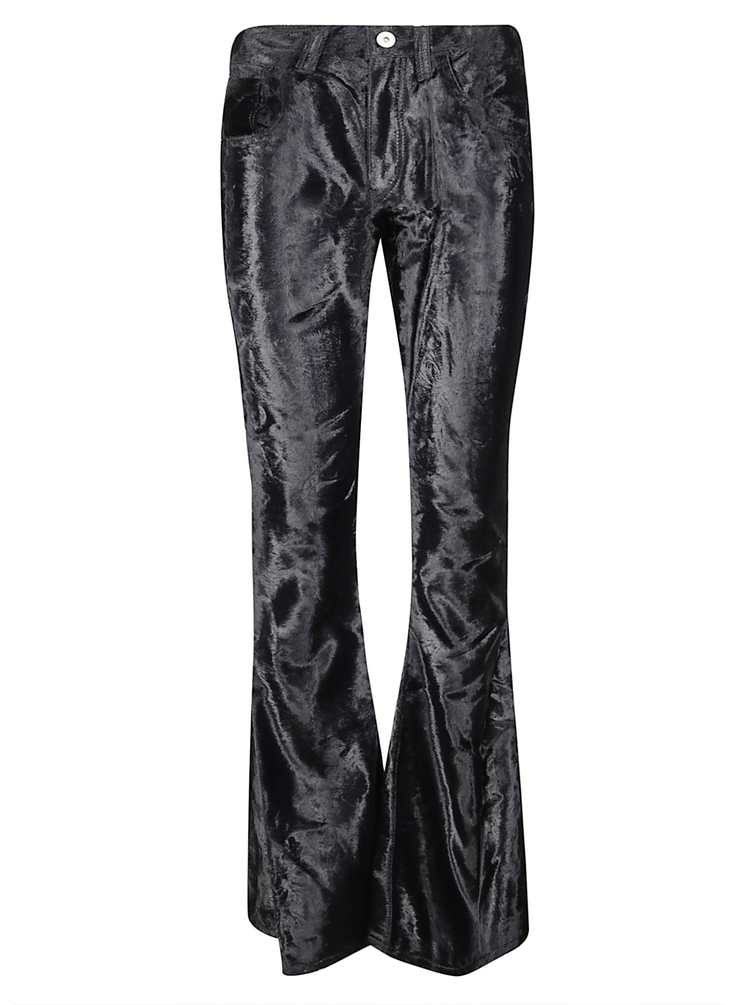 Junya Watanabe Flared Pants In Black