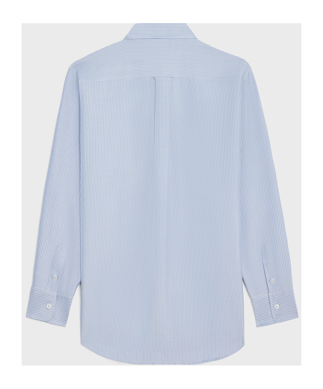 CELINE TOMBOY SHIRT IN STRIPED SILK