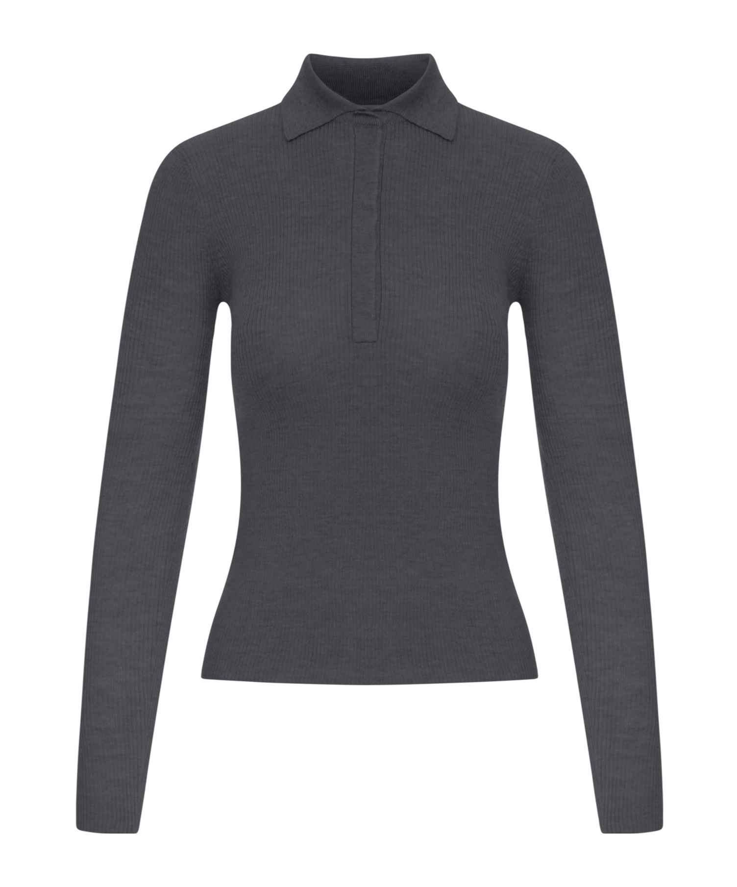 Max Mara Long-sleeve Knit Top In Black