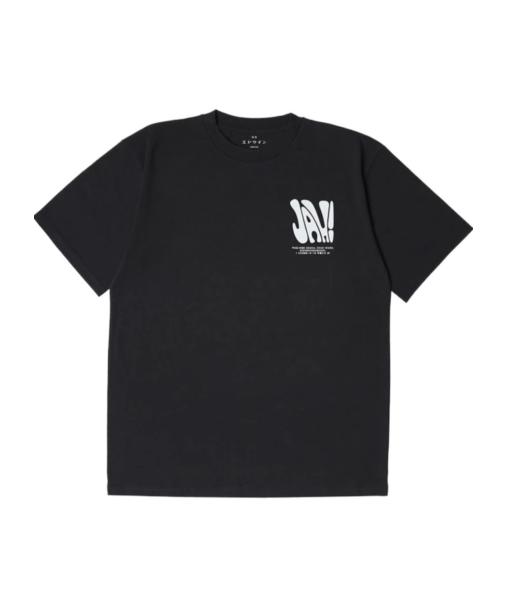 Edwin United We Stand Graphic T-shirt In Black