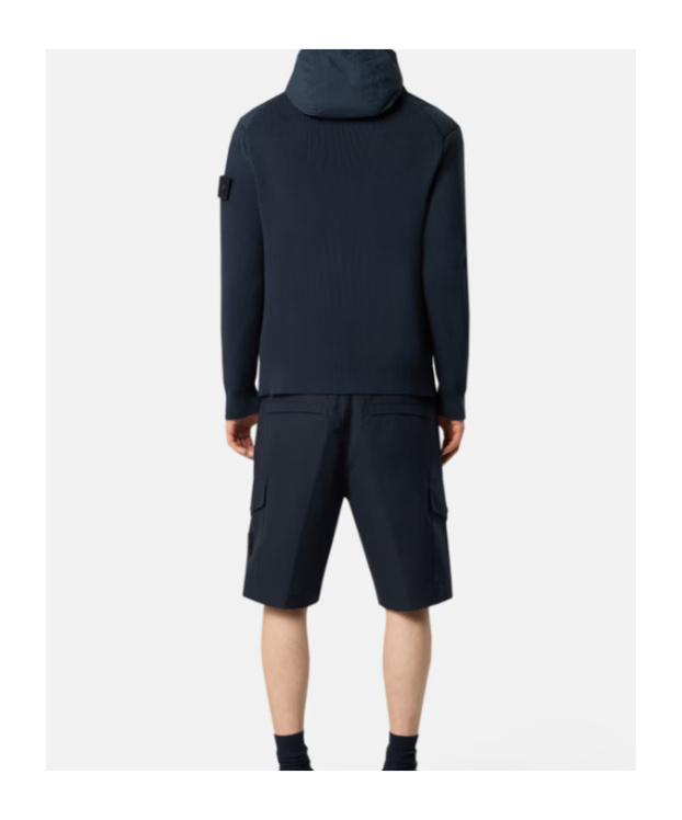 Stone Island Hooded Jacket With Padding And Anti-drop