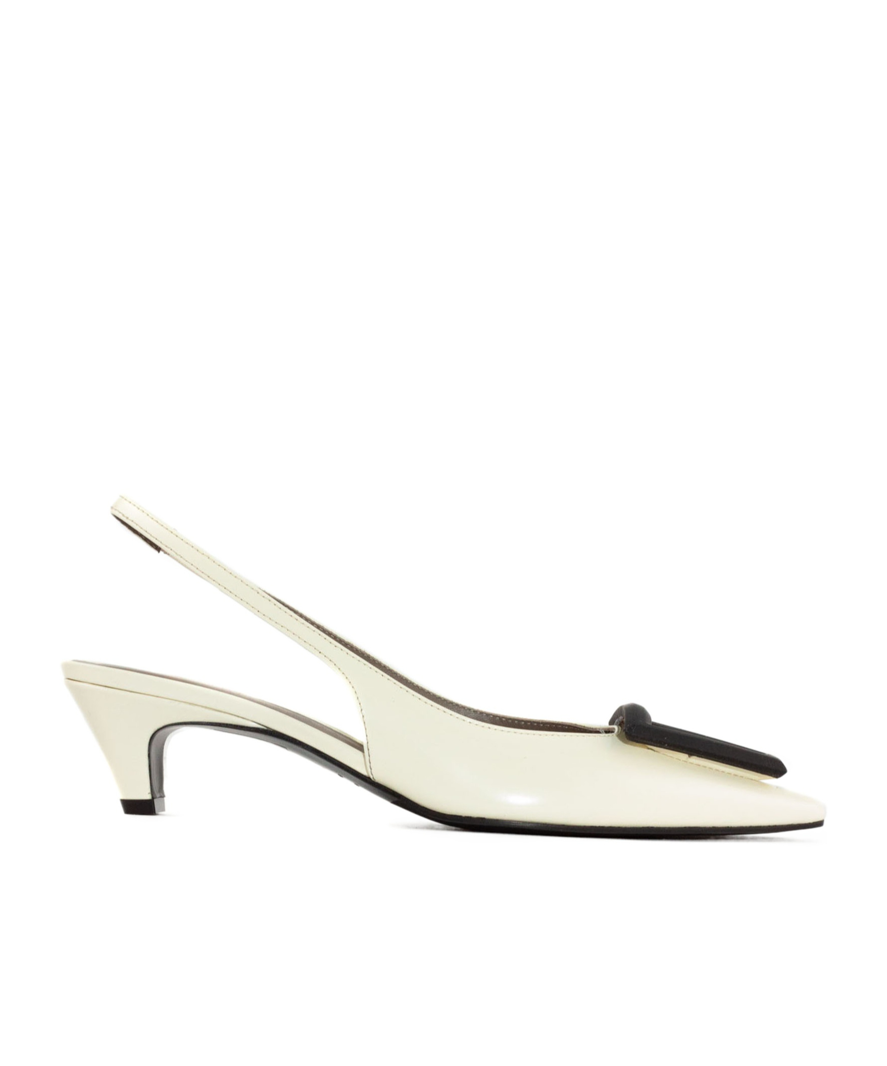 Shop Roberto Festa 50mm Dorien Pumps In White