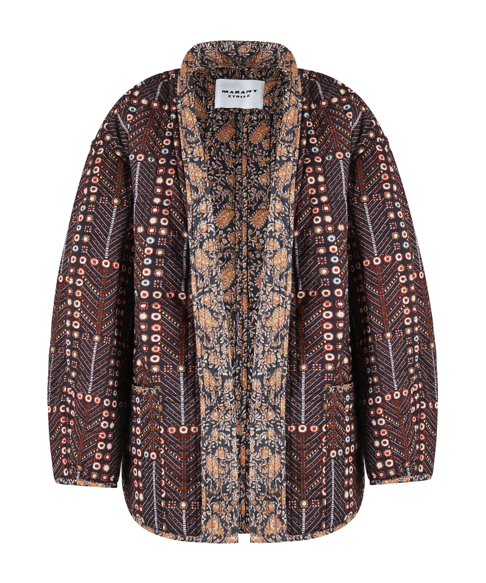 Isabel Marant Étoile Printed Jacket In Black