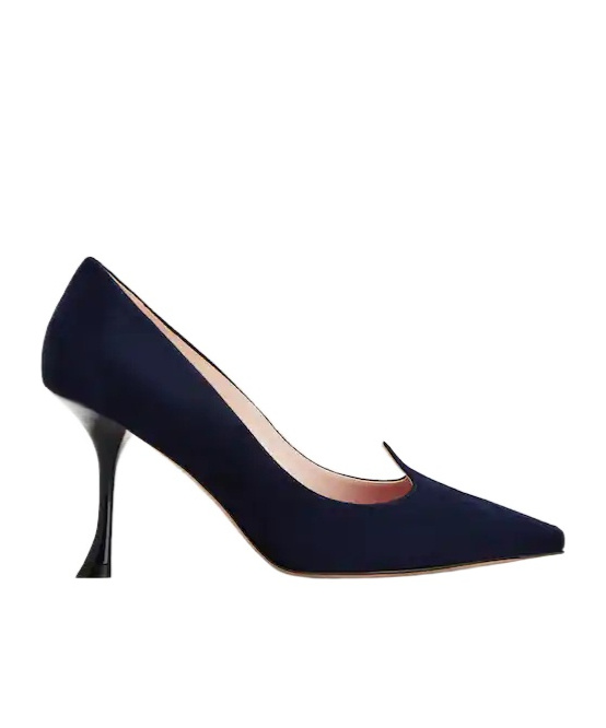 Roger Vivier I Love Vivier Pumps In Suede In Blue