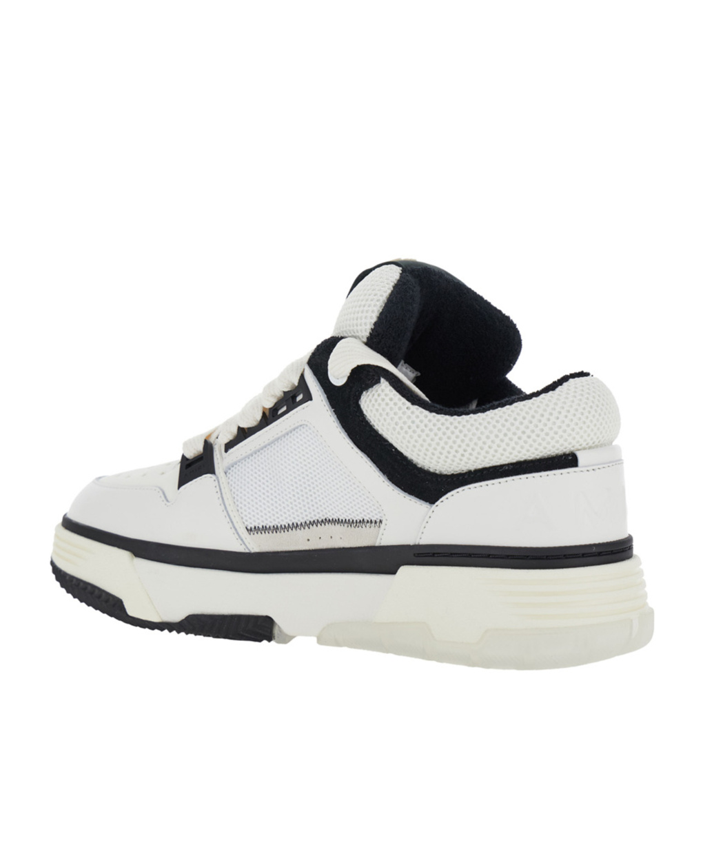 Shop Amiri Laced Sneakers In White