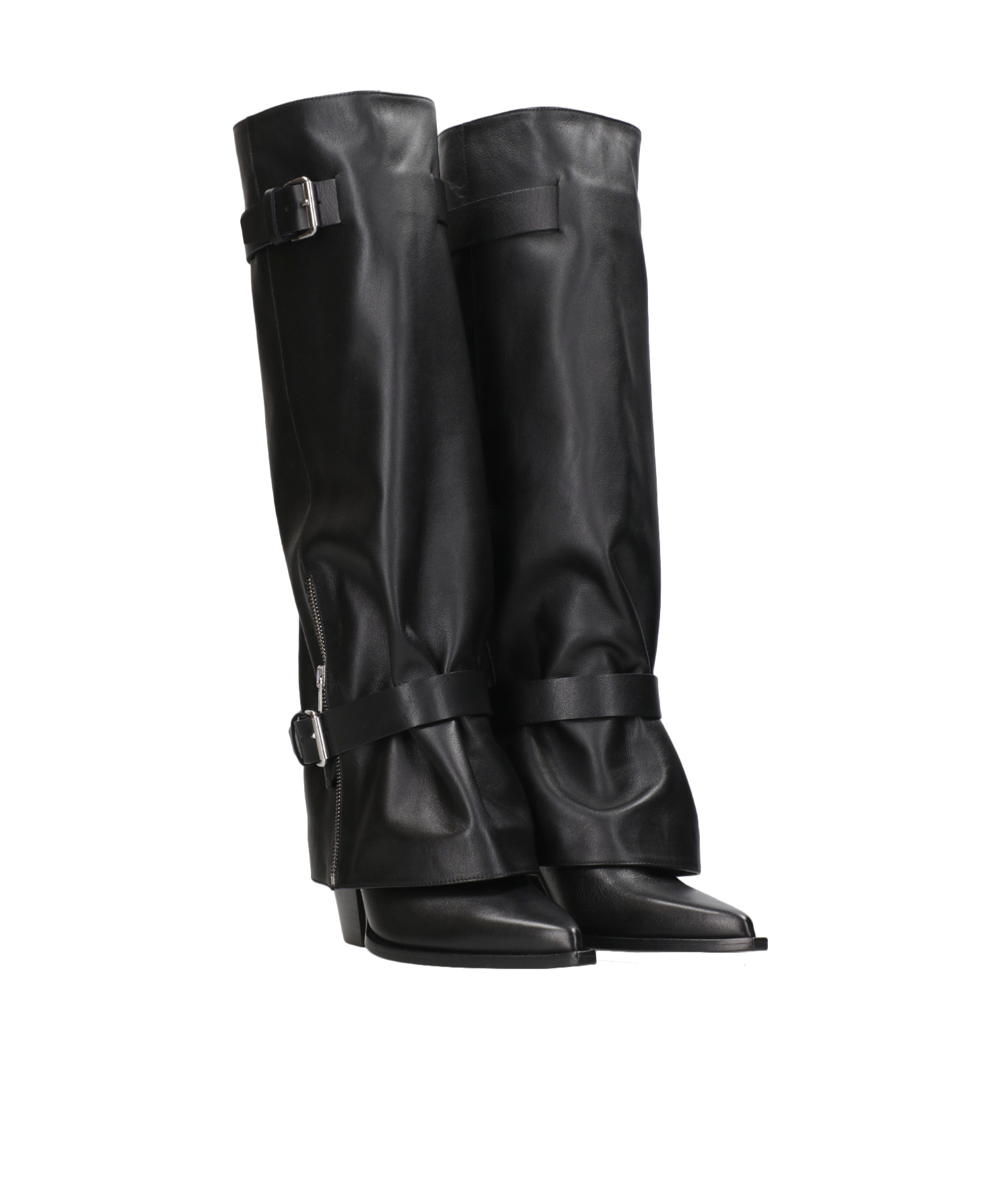 Elena Iachi Pointed Boots In Black