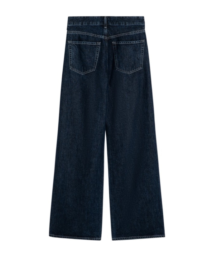 Citizen Of Humanity Citizens Of Humanity Dark Wide Jeans With Pleats In Black