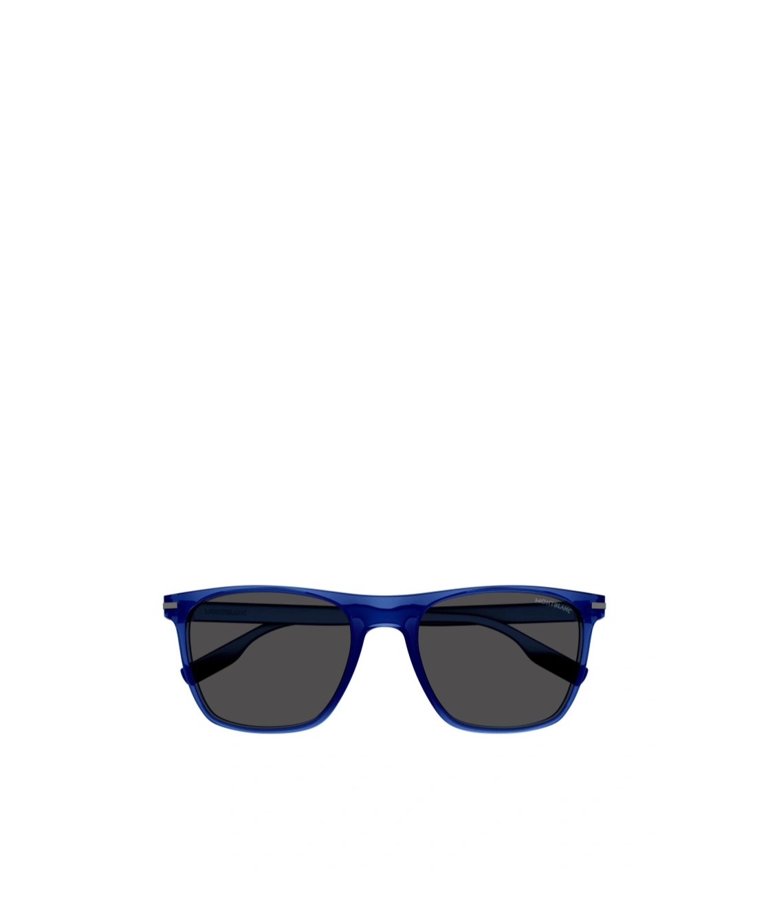 Montblanc Eyewear Square Frame Sunglasses In Blue