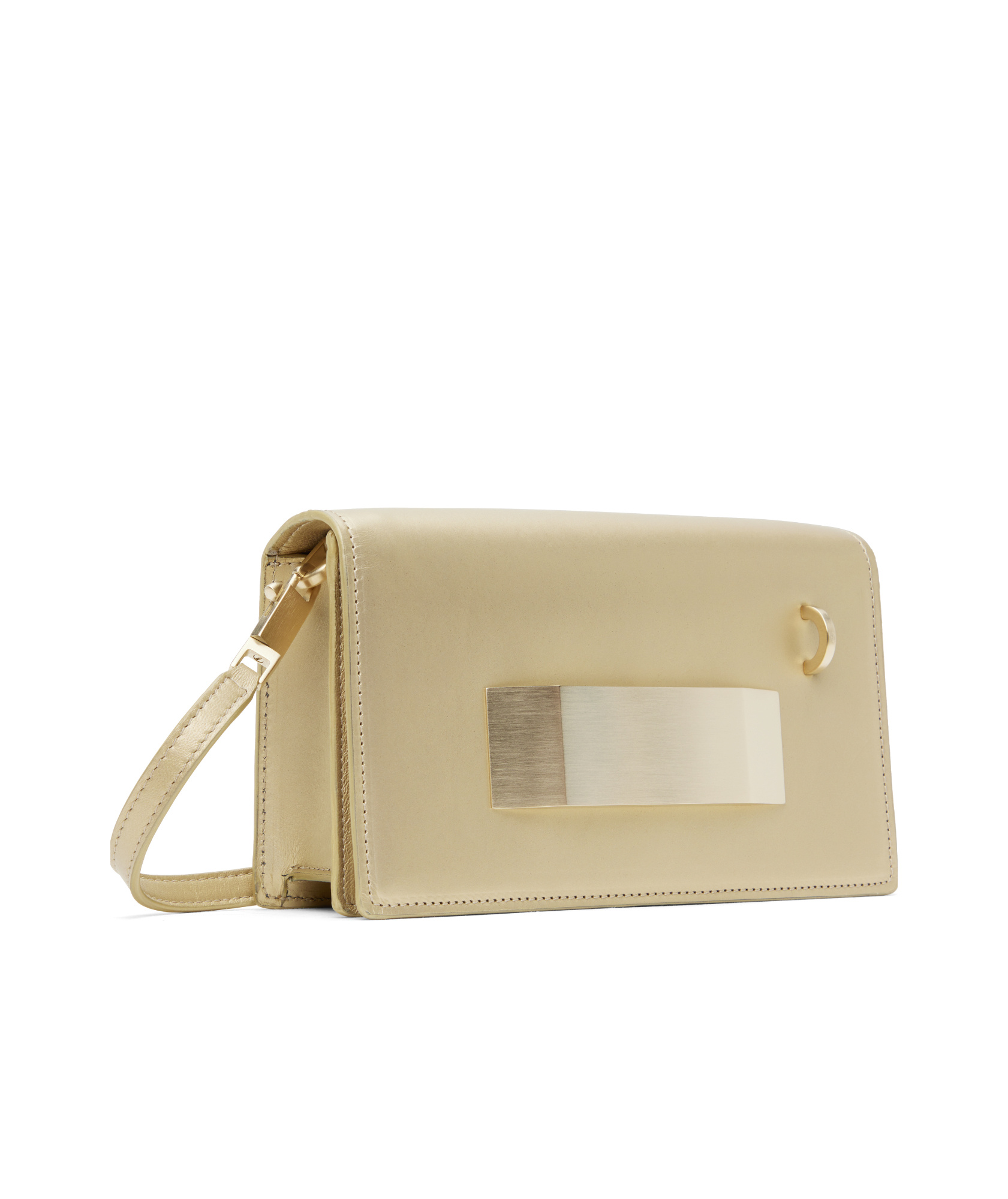 RICK OWENS RECTANGULAR SHOULDER BAG
