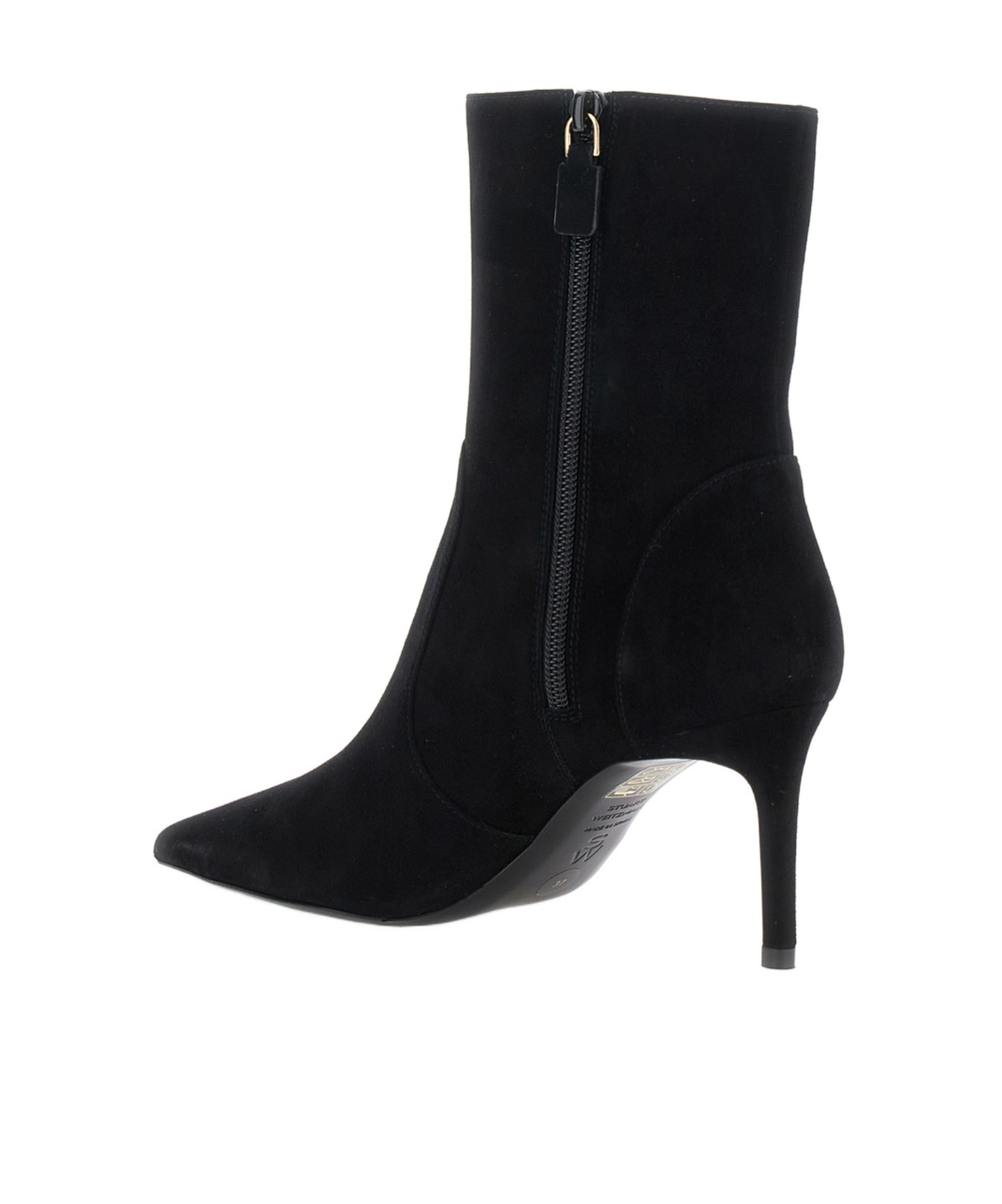 Stuart Weitzman Zipper Ankle Boots