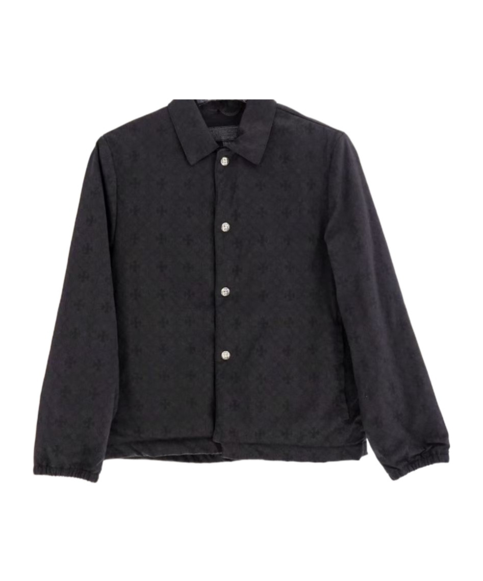 Chrome Hearts Long-sleeved Casual Jacket In Black