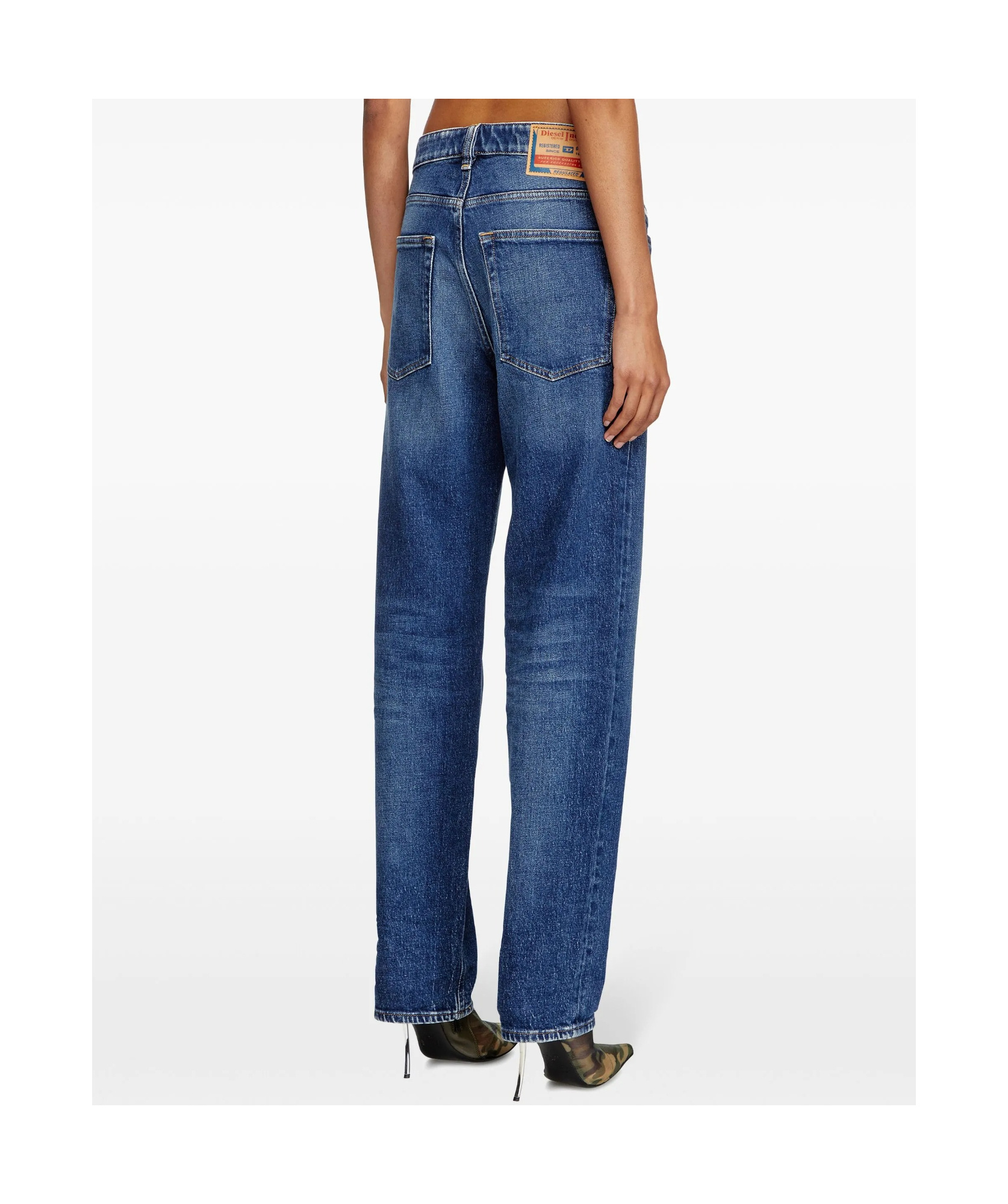 Diesel 1989 D-mine 09i28 Straight-leg Jeans In Blue