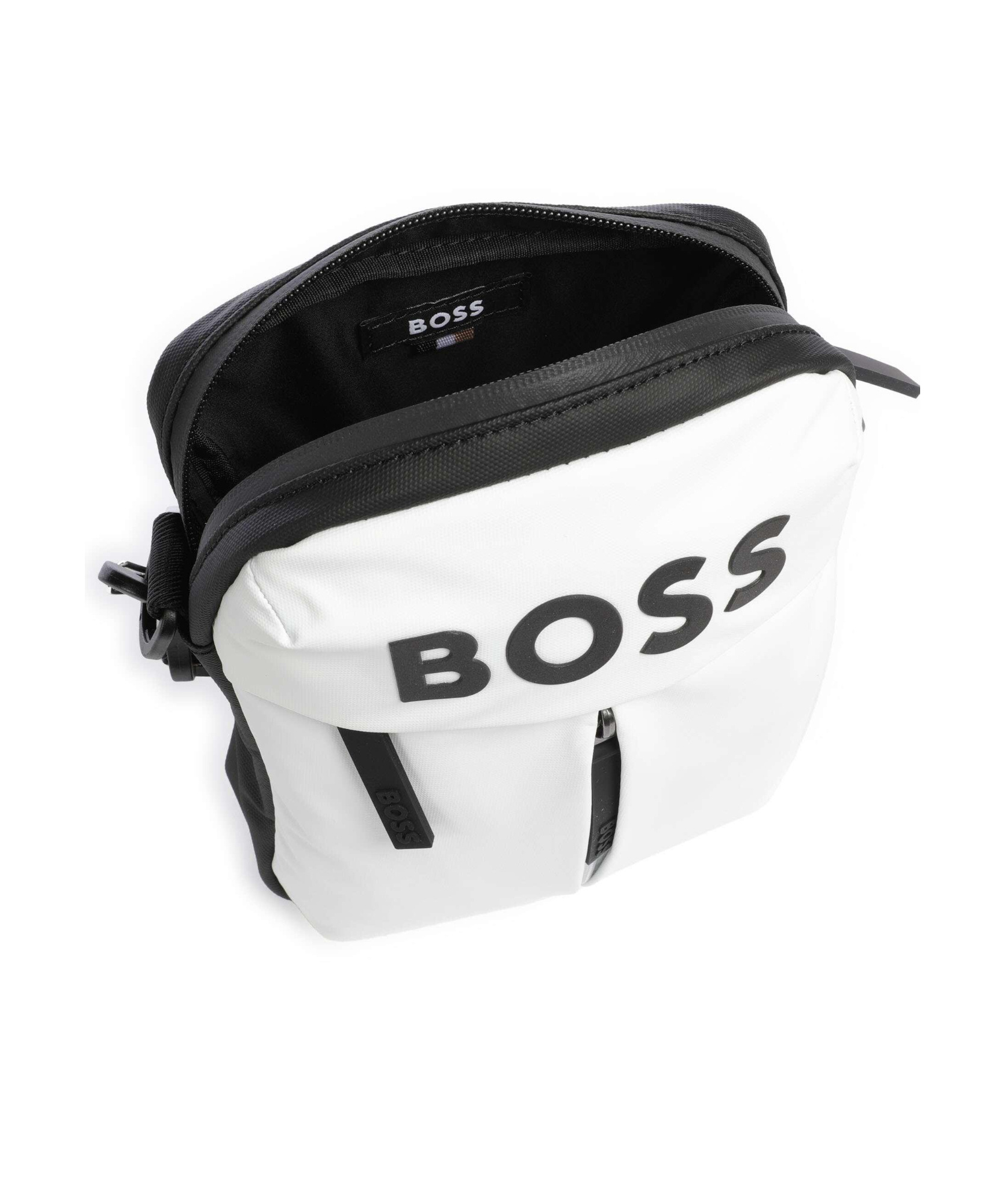 HUGO BOSS LOGO STRAP SATCHEL