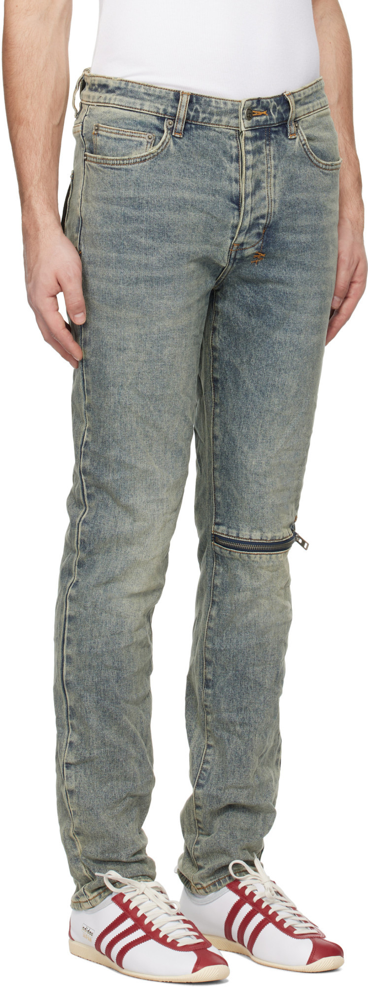 KSUBI JEANS WITH BELT LOOPS