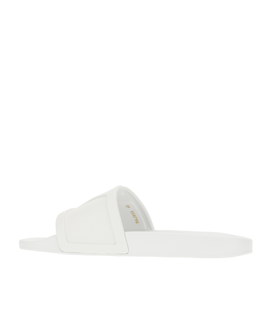 Valentino Open-toed Slippers In White