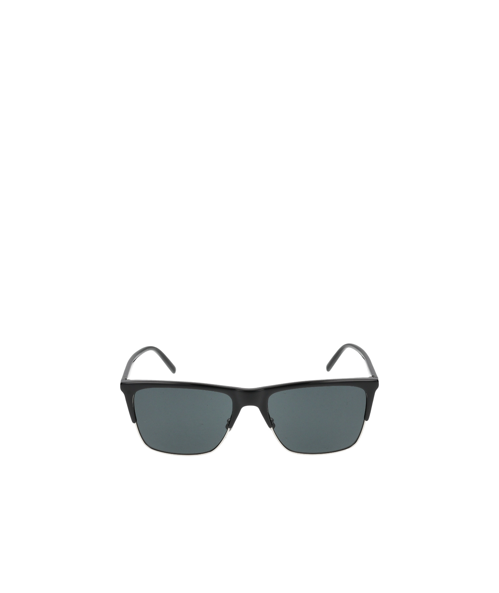 Saint Laurent Eyewear Rectangle-frame Sunglasses In Green