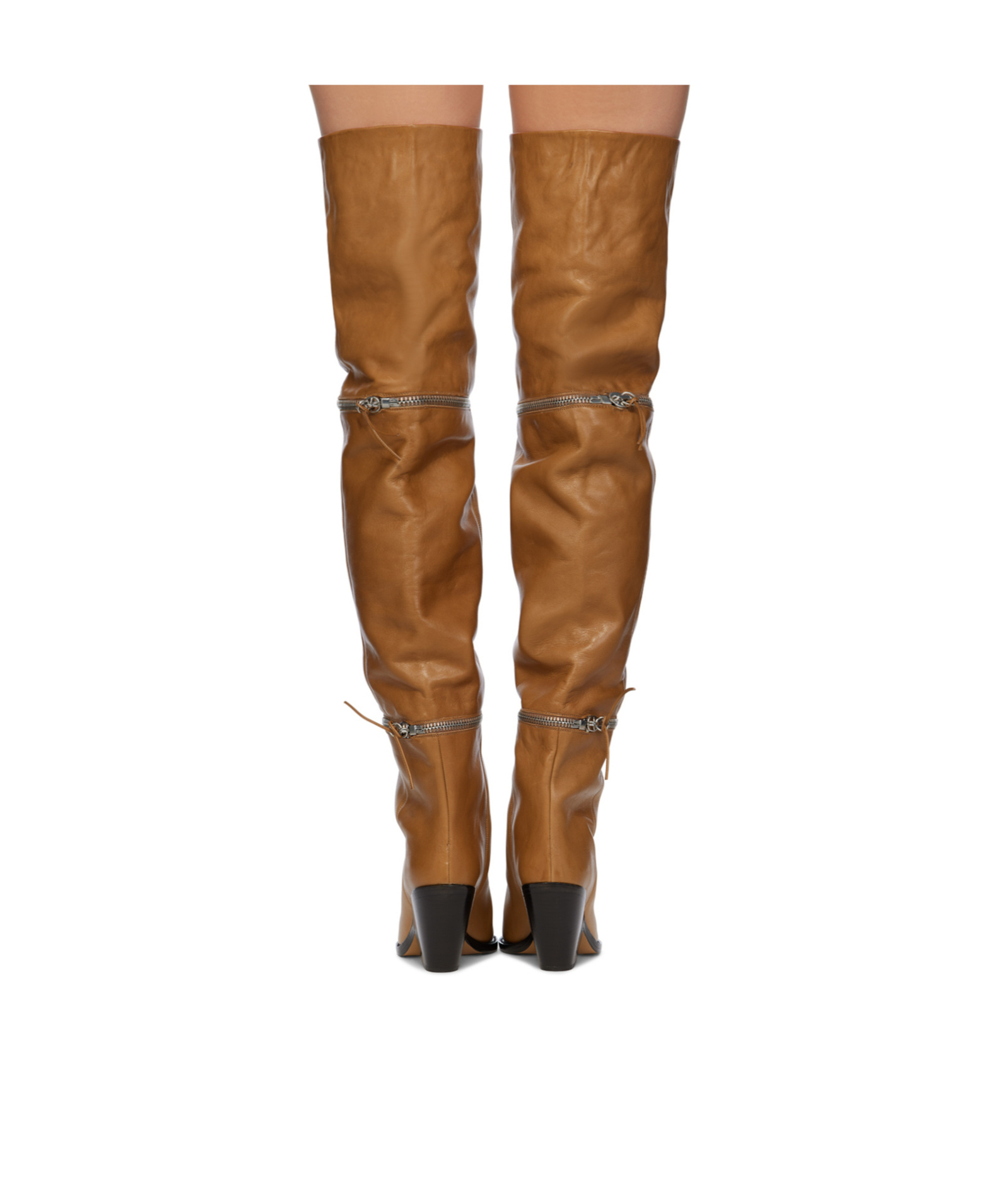 Isabel Marant Lelodie High-heeled Boots In Brown