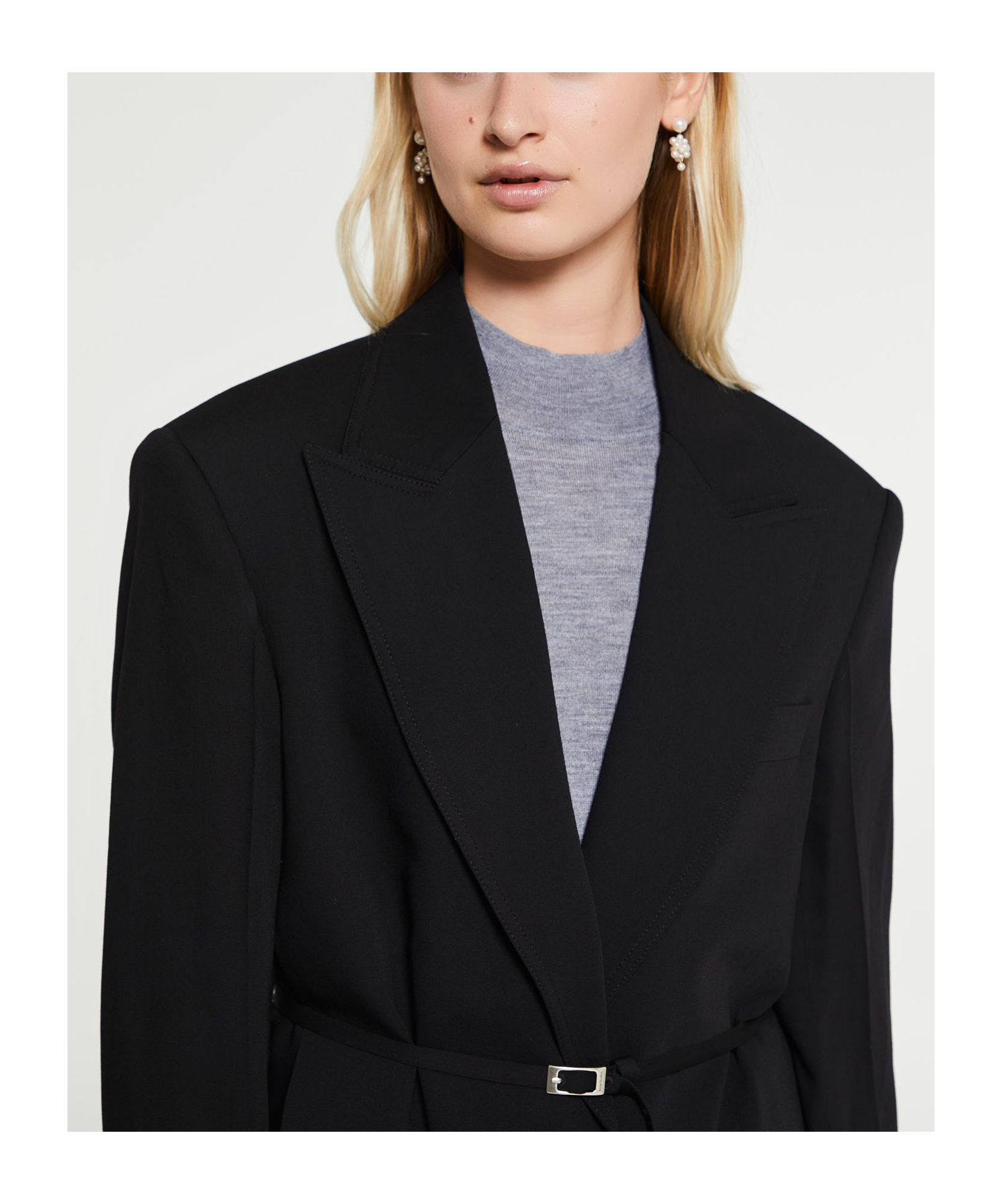 Acne Studios Jador Relaxed Fit Blazer In Black