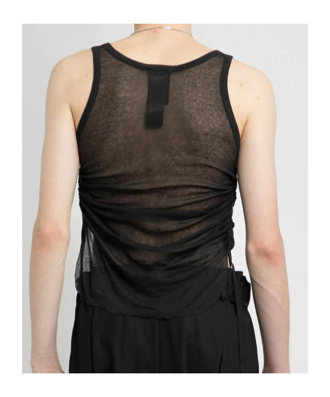 Ann Demeulemeester Sleeveless Vest In Black