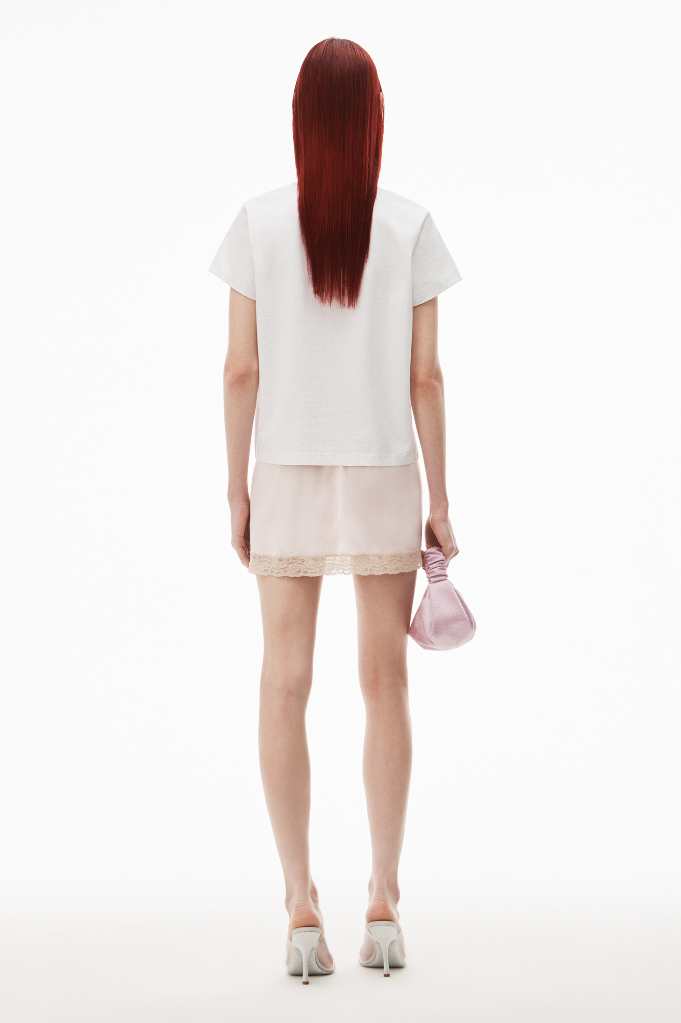 Alexander Wang Logo Short-sleeved T-shirt In White