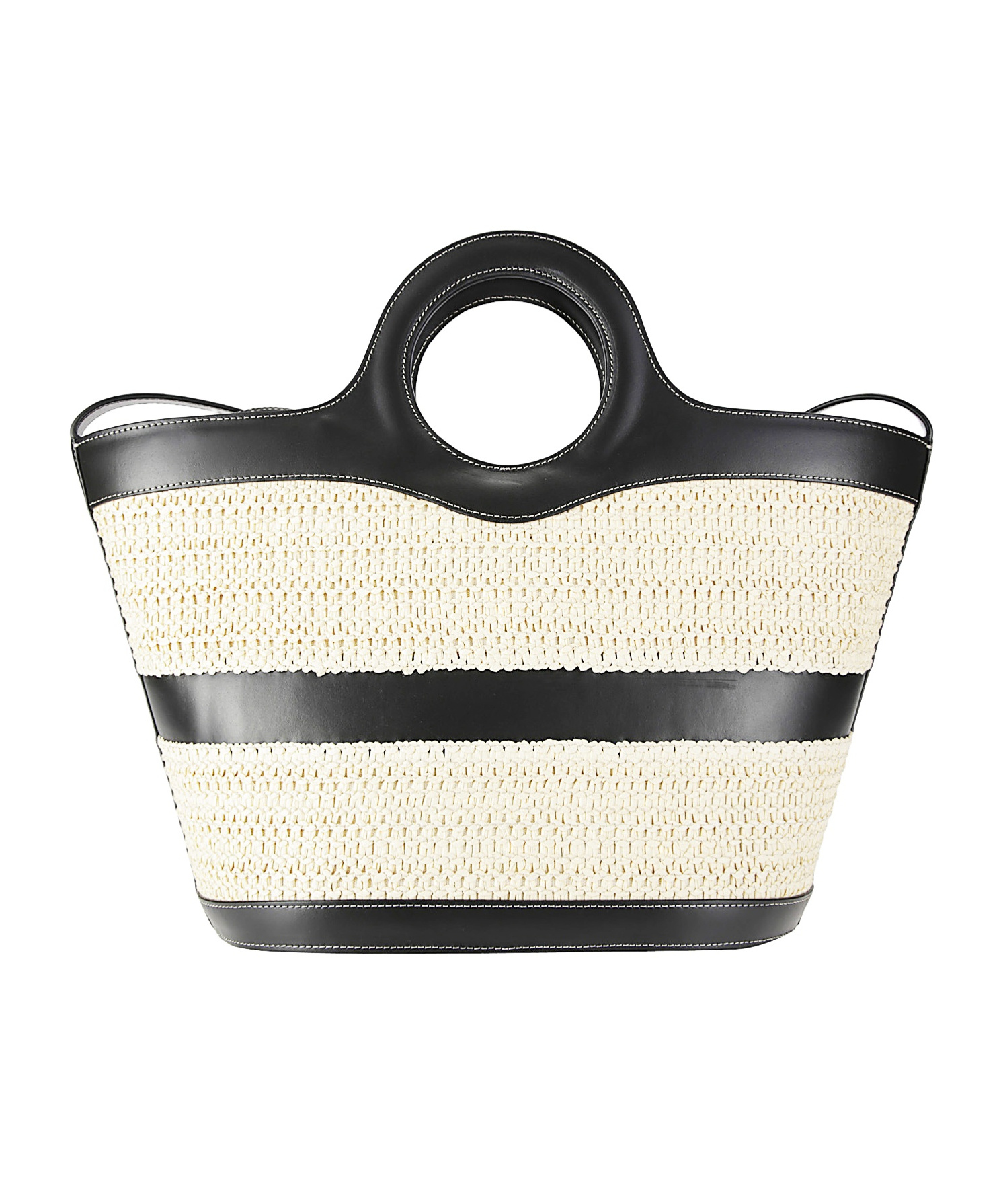 Hereu Tote Bag Woven Two Flat Handles
