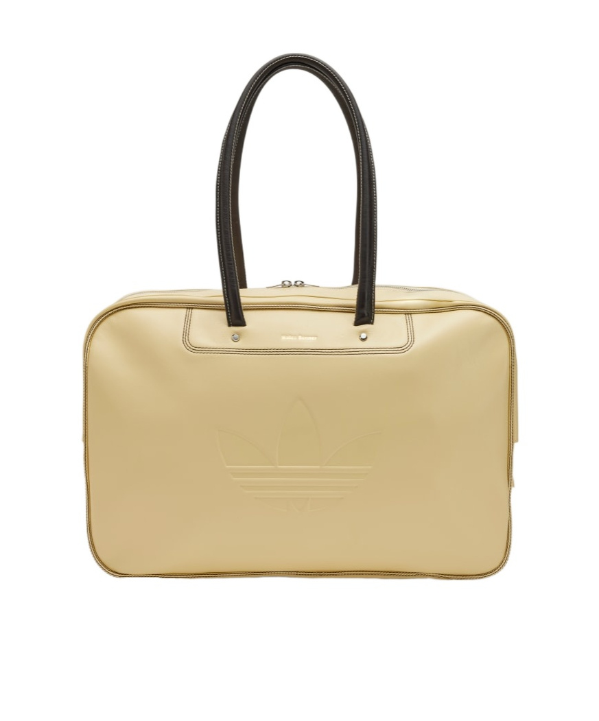 Adidas X Wales B Onner X Wales Bonner Trefoil-debossed Holdall In Nude