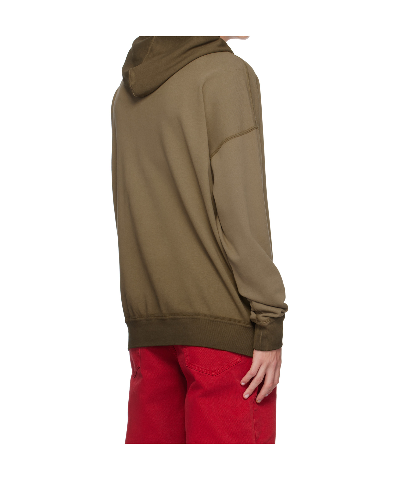 Isabel Marant Khaki Malek Hoodie In Brown
