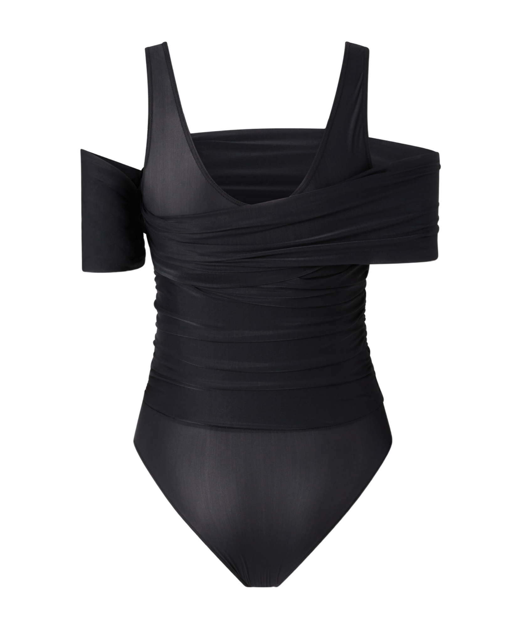 Pinko Black 'bella Vera' Body Draped Detailing In Black