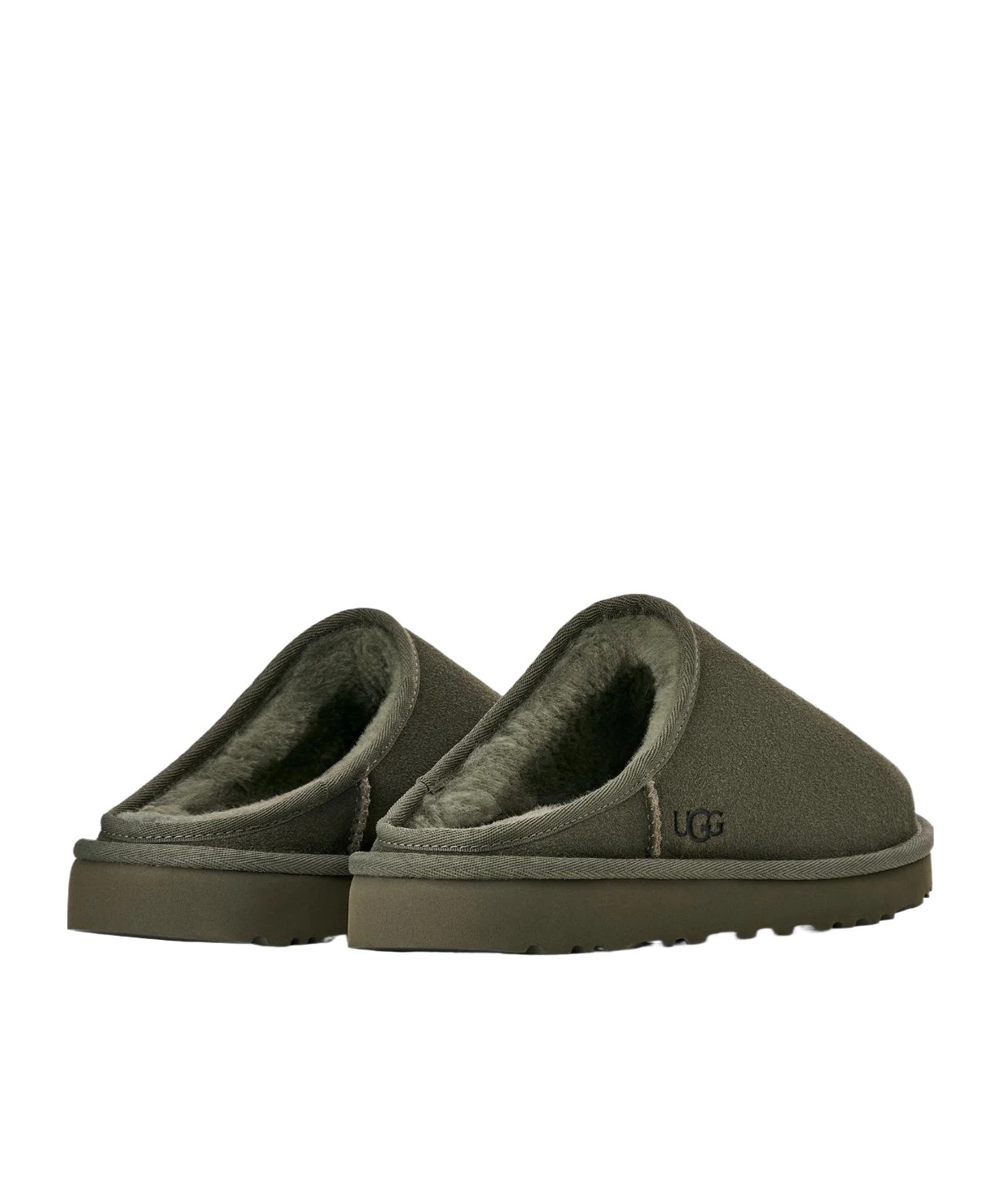 Ugg Classic Slip-on In Forest Land Green