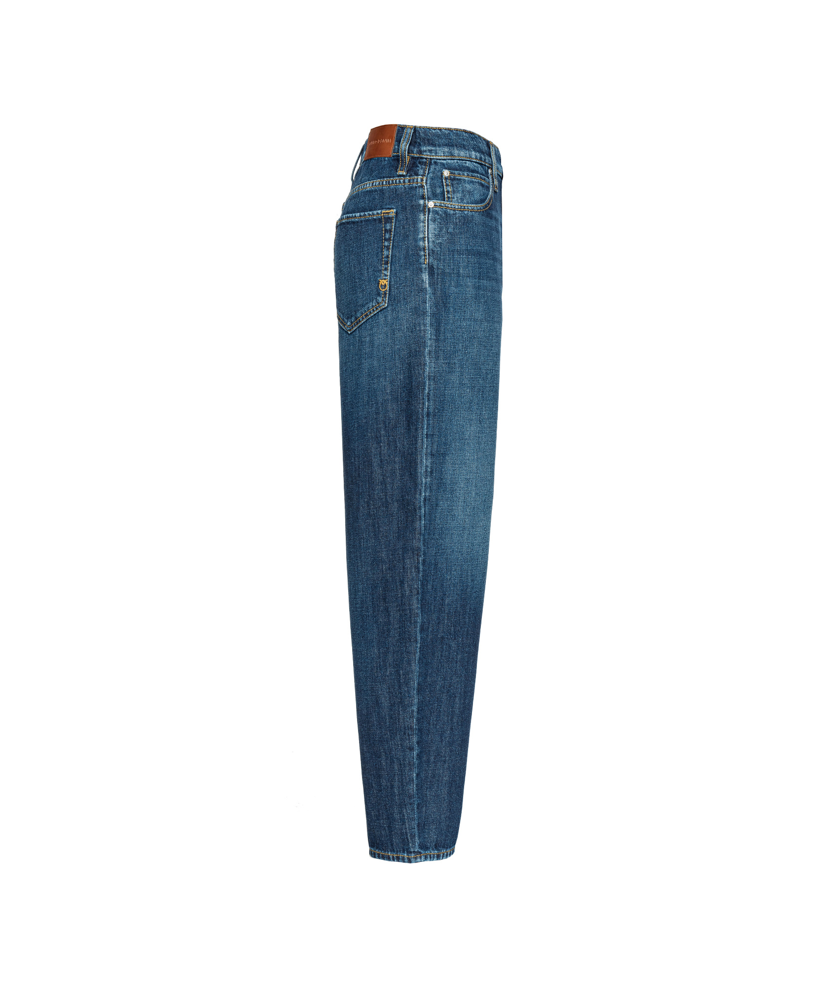 Pinko Belt-loop Jeans In Blue
