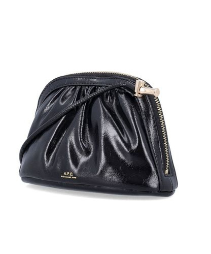 Apc A.p.c. Ninon Small Bag In Black