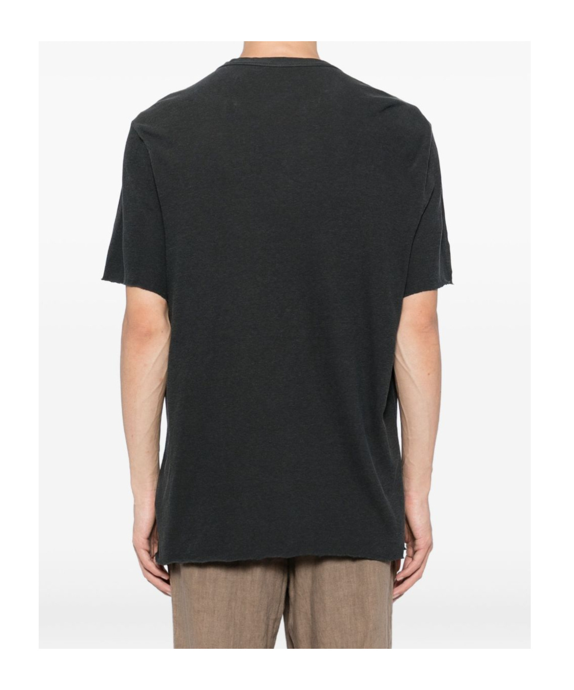 James Perse Short-sleeved T-shirt In Black