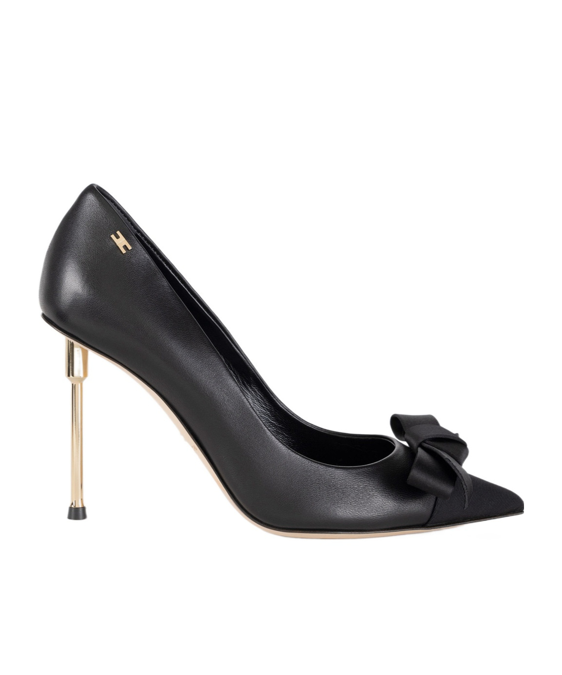 Elisabetta Franchi Scarpe Decollete Con Fiocco In Black