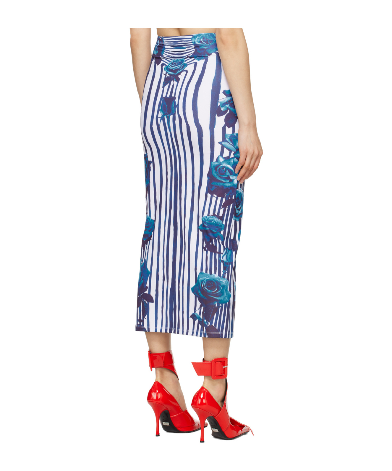 Jean Paul Gaultier Graphic Print Skirt